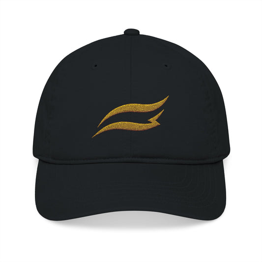 Majorluxes Golden Wave Embroidered Baseball Cap