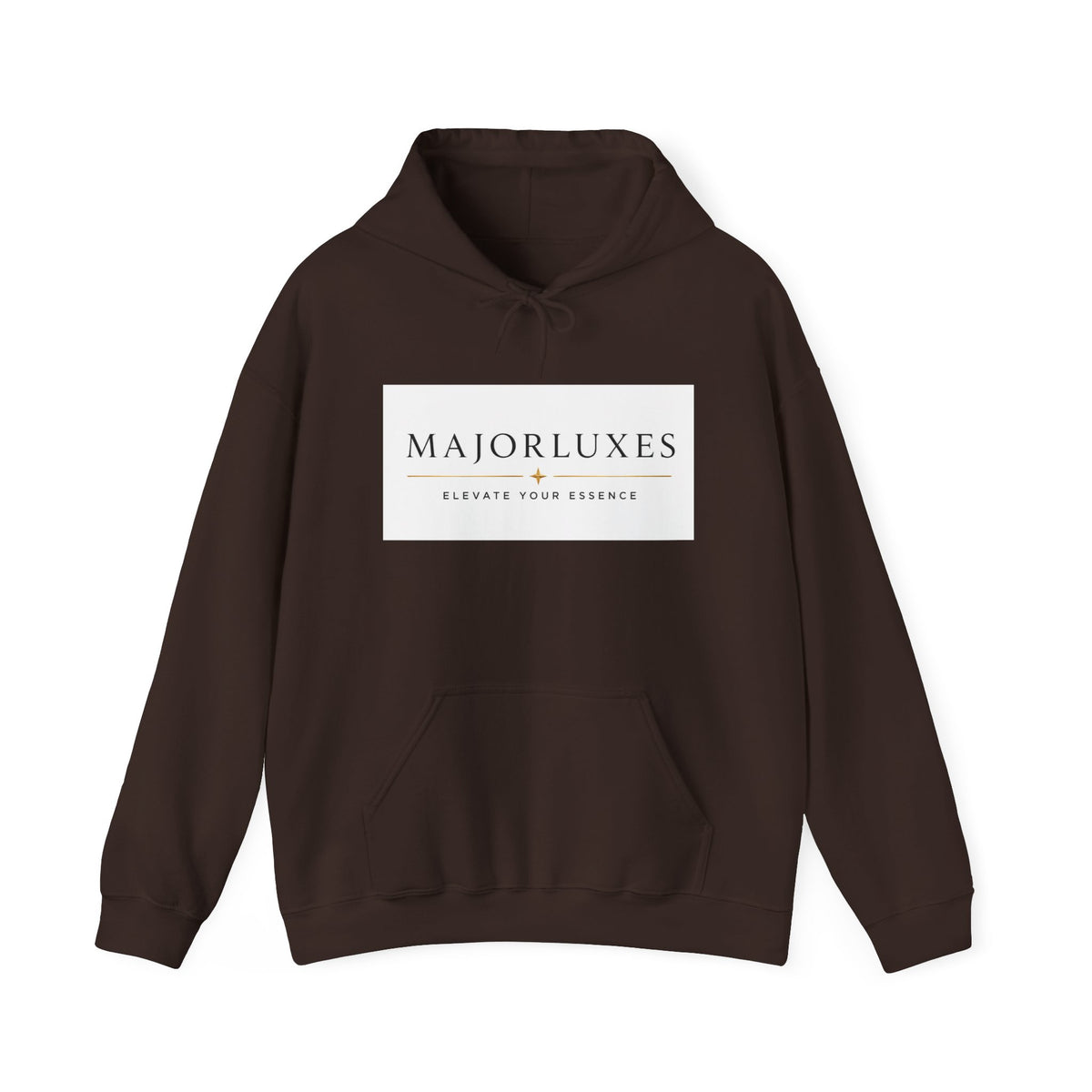 MajorLuxes Logo Hoodie — Elevate Your Essence Pullover