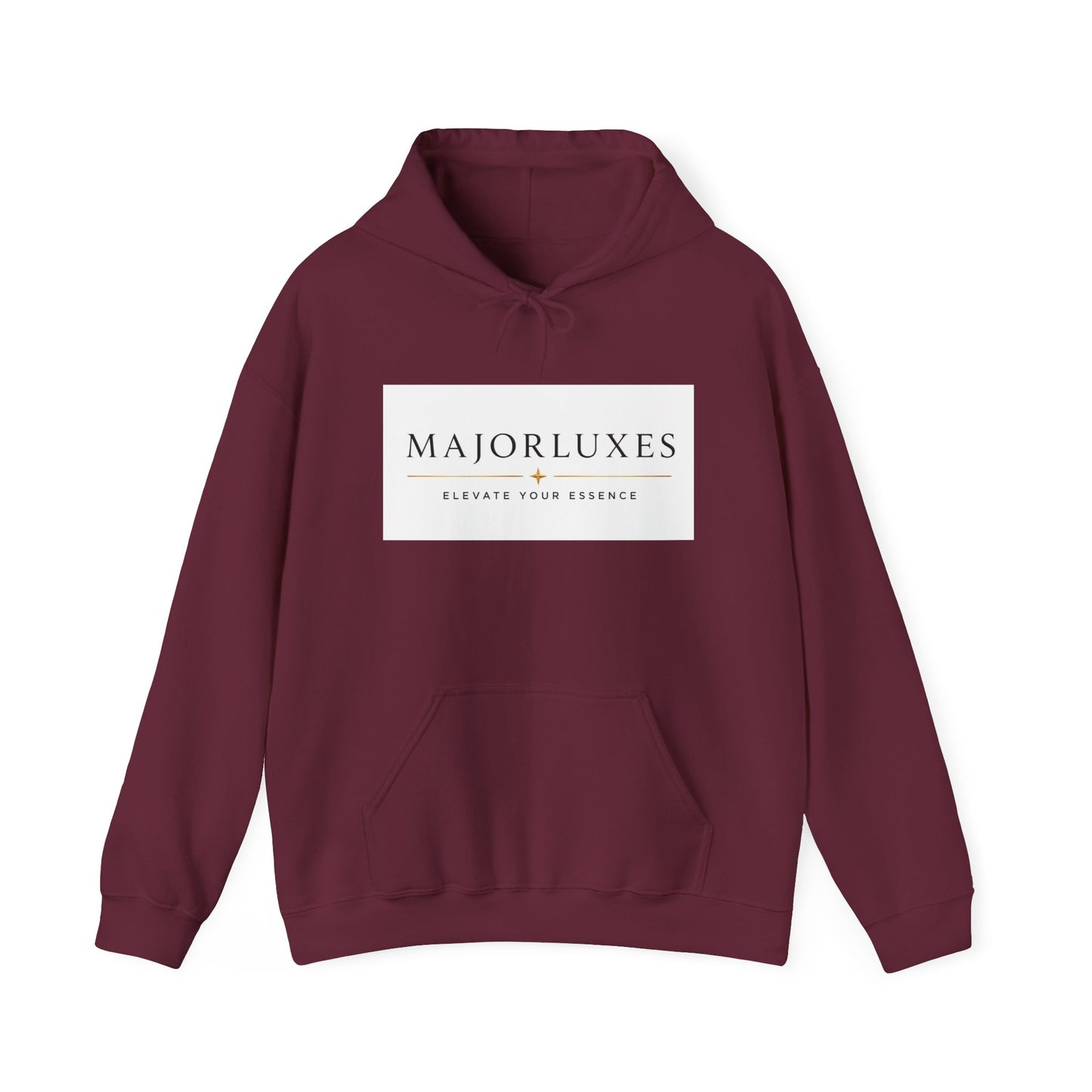 MajorLuxes Logo Hoodie — Elevate Your Essence Pullover