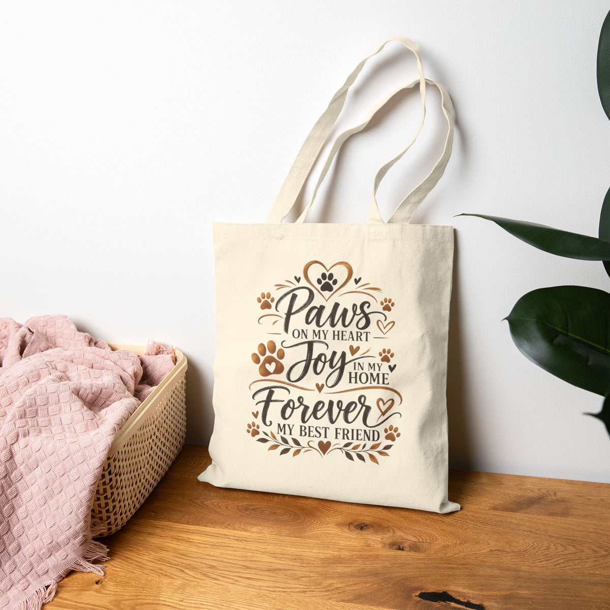 Golden Mom Golden Retriever Tote Bag | Dog Mom Canvas Tote | Pet Lover Gift.