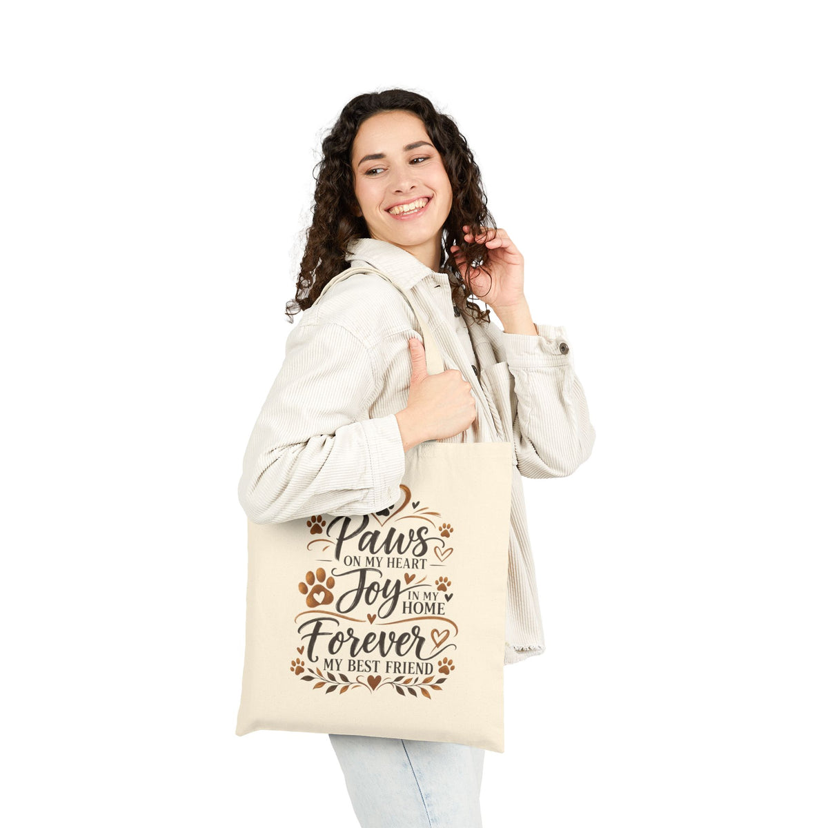Golden Mom Golden Retriever Tote Bag | Dog Mom Canvas Tote | Pet Lover Gift.
