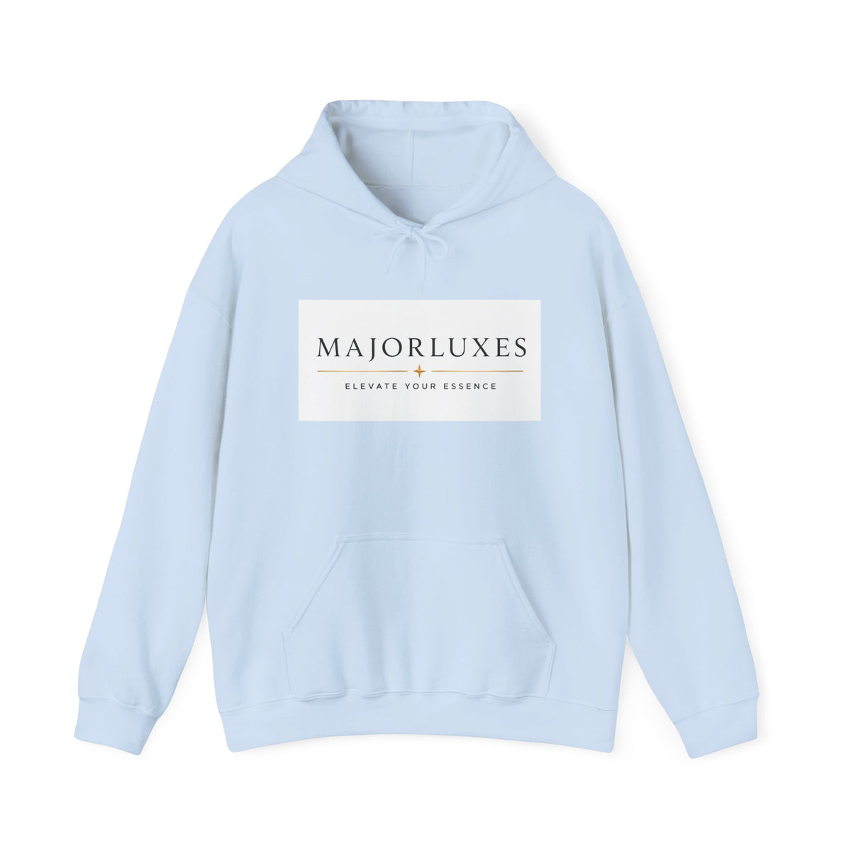MajorLuxes Logo Hoodie — Elevate Your Essence Pullover