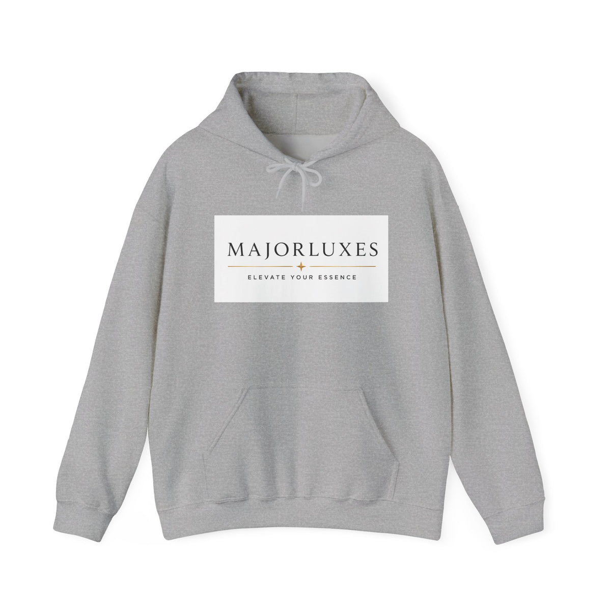 MajorLuxes Logo Hoodie — Elevate Your Essence Pullover