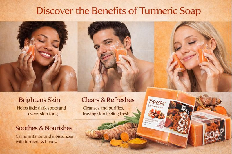 GlowCure Turmeric Beauty Soap
