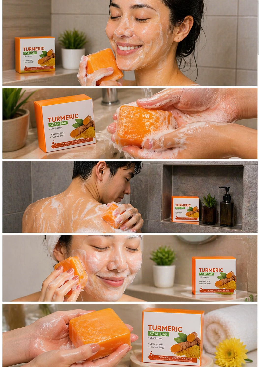 GlowCure Turmeric Beauty Soap
