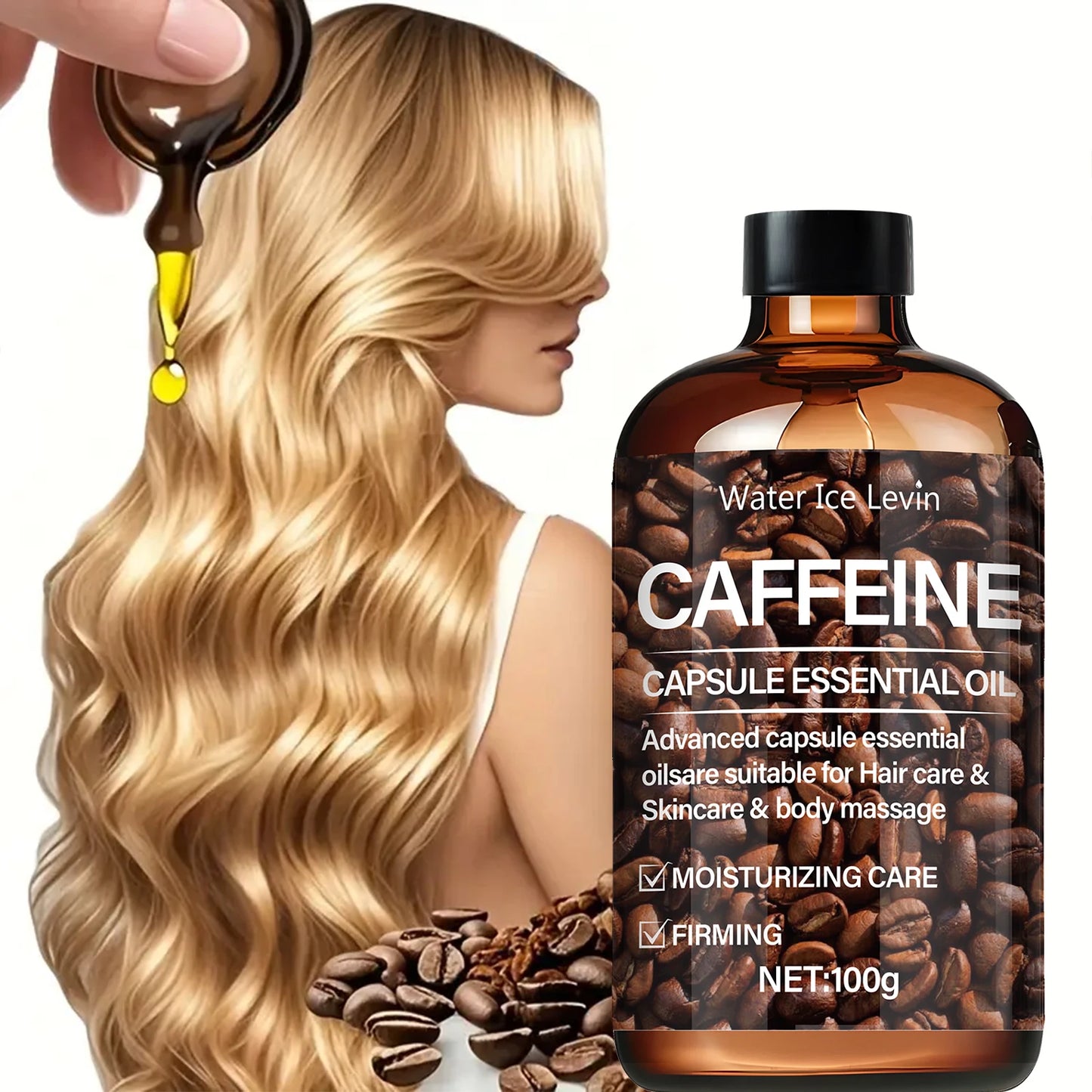 ReviveRoot™ High-Potency Caffeine Hair Growth Oil – Strengthens Roots, Nourishes Hair & Promotes Fuller-Looking Hair