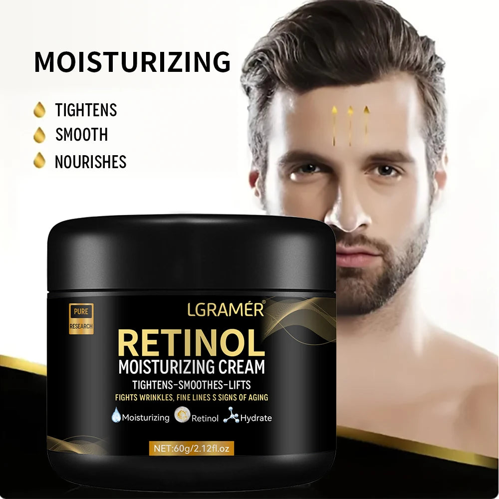 Men's Retinol Face Moisturizer – Anti-Aging & Firming Cream