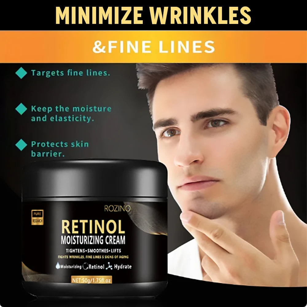 Men's Retinol Face Moisturizer – Anti-Aging & Firming Cream