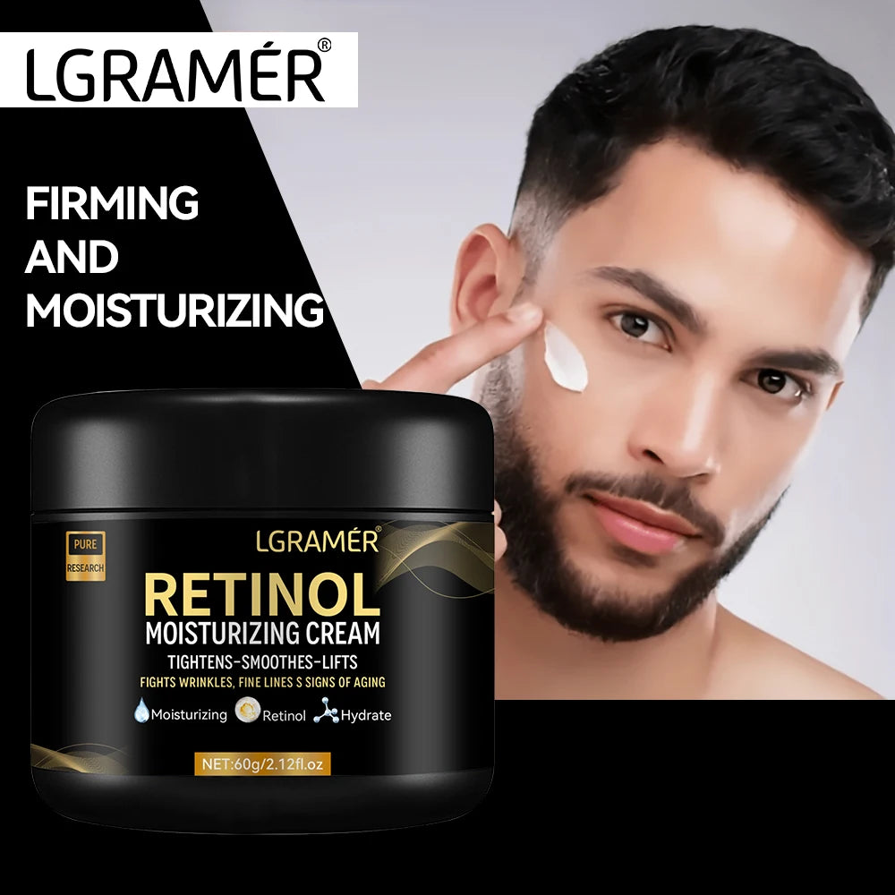 Men's Retinol Face Moisturizer – Anti-Aging & Firming Cream