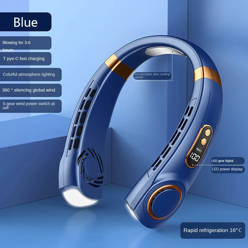 ArcticFlow™ 5-Speed Wearable Neck Cooler with Cooling Plate & LED Display for only $34.99 “🔥 Summer Essential”.